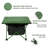 Square Foldable Outdoor Camping Table , 14 " W 16 " D-924823748