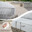 10 Pieces Patio Furniture Set With 53" Fire Pit Table, Outdoor Wicker Swivel Rocking Chairs With Comfy Cushions, All-weather High Back Sofa Couch Set For Backyard Or Lawn-727816847