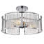 Plafonnier semi-encastré 3 lumières 15,75 po VanHouten-1236063775