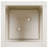 vidaXL Flower Box White 14.17 x 14.17 x 13.78 in Plastic-1716032412