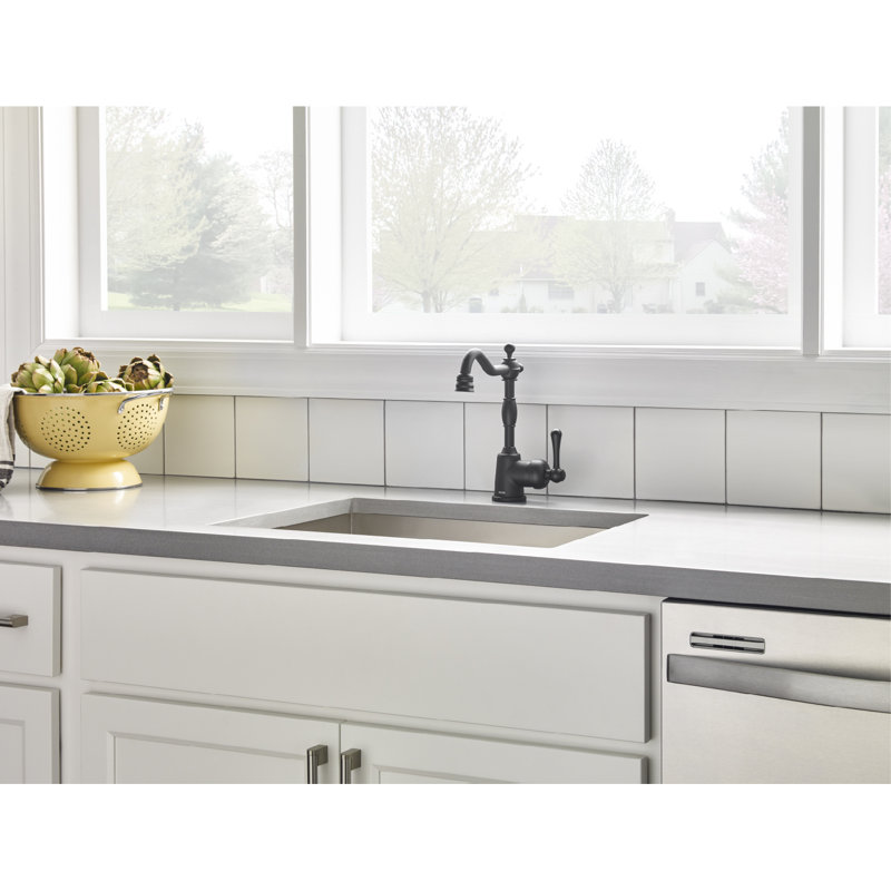 Opulence Bar Faucet, Satin Black