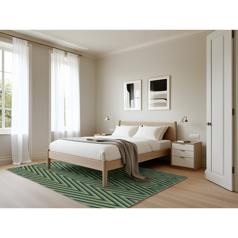 Washable Indoor Rug, Rectangle 5' x 7'