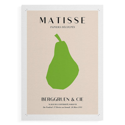 Matisse CLxxxi, reproduction encadrée - reproduction de toile seulement - non encadrée