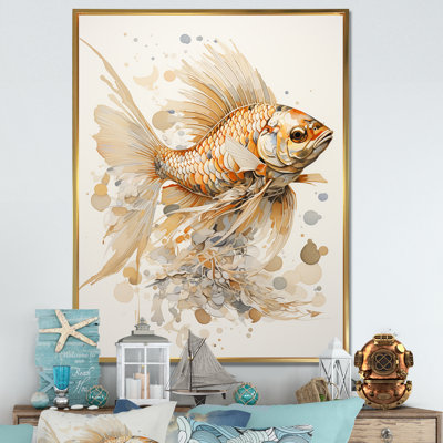 " Golden Fish Elegance "