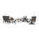 Jivko 5 - Person Outdoor Seating Group with Cushions