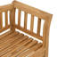 Solid Wood Outdoor Bench