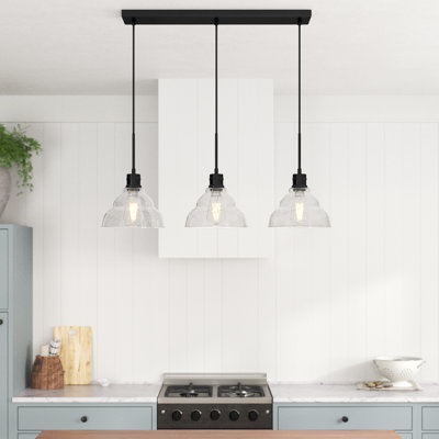 Manoel 3-Light Dimmable Kitchen Island Pendant