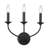Steel Candle Wall Light