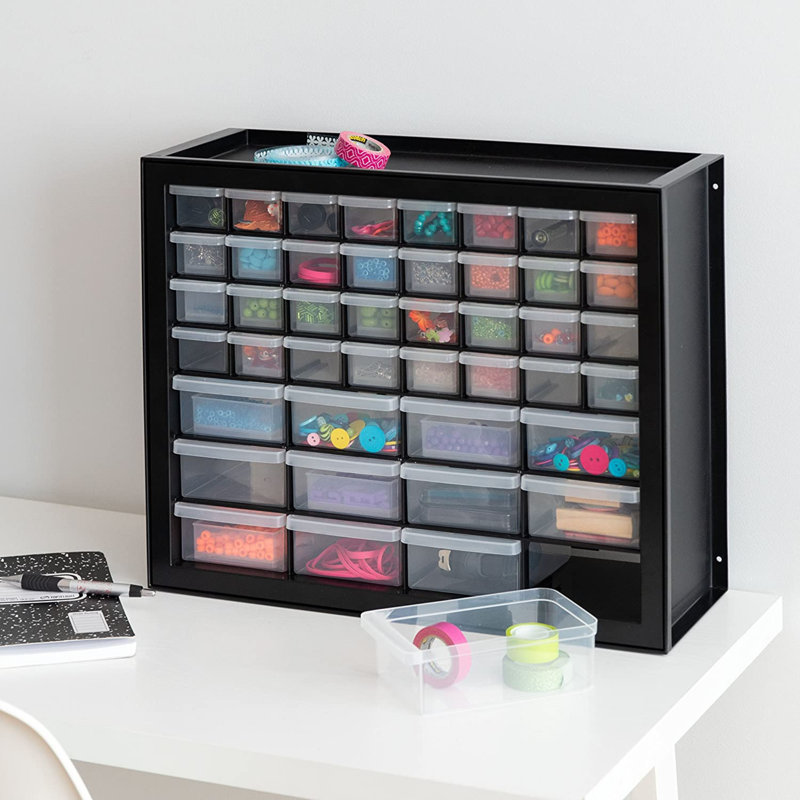 Caisse en plastique 44 tiroirs