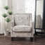 Fauteuil en polyester de 29 po de largeur Damira-467685887