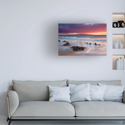 «Waves 3» par Dennis Frates - Photographie sur toile tendue