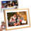Cadre photo numérique 10,1 "Frameime WiFi ELime Frameo - Rotation automatique - Rangement illimité gratuit, emplacement Micro SD