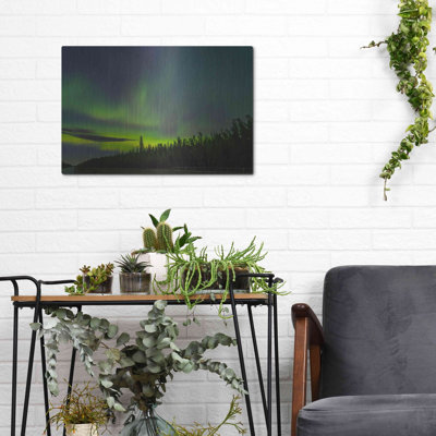 «Northern Lights 3» par Luxe Portfolio, art mural en métal