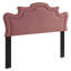 Tête de lit en velours Evangeline Performance de Modway-1952816057-1952816061