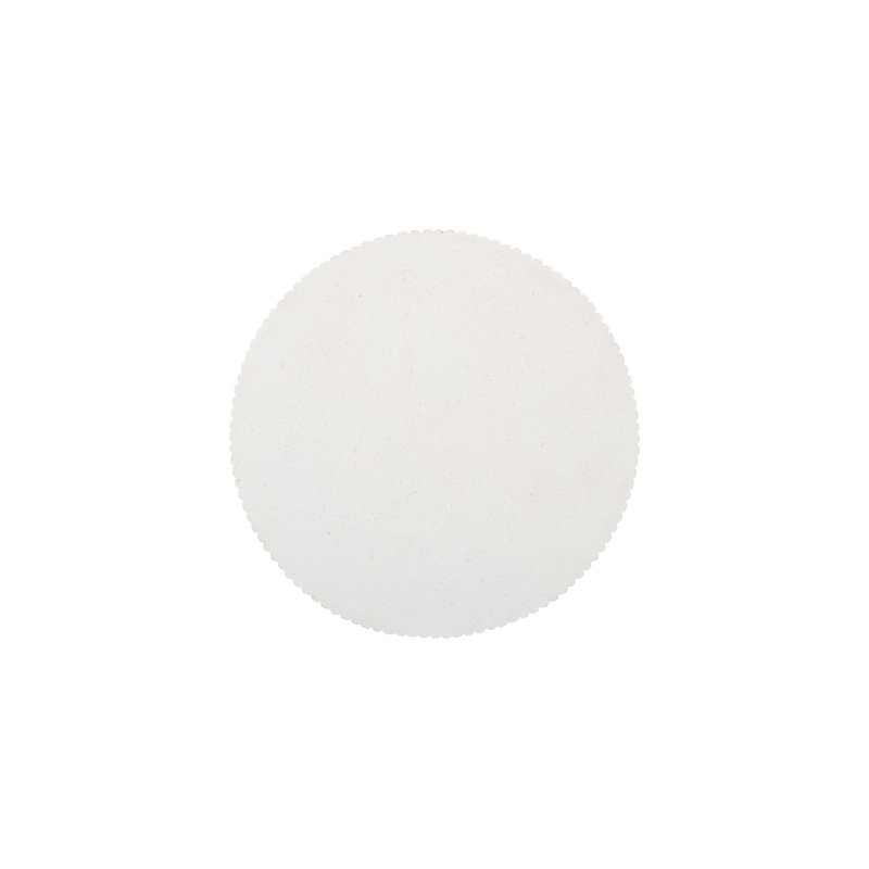 Groovy Pedestal, White Stone