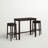 Arlyce 2 - Person Trestle Dining Set
