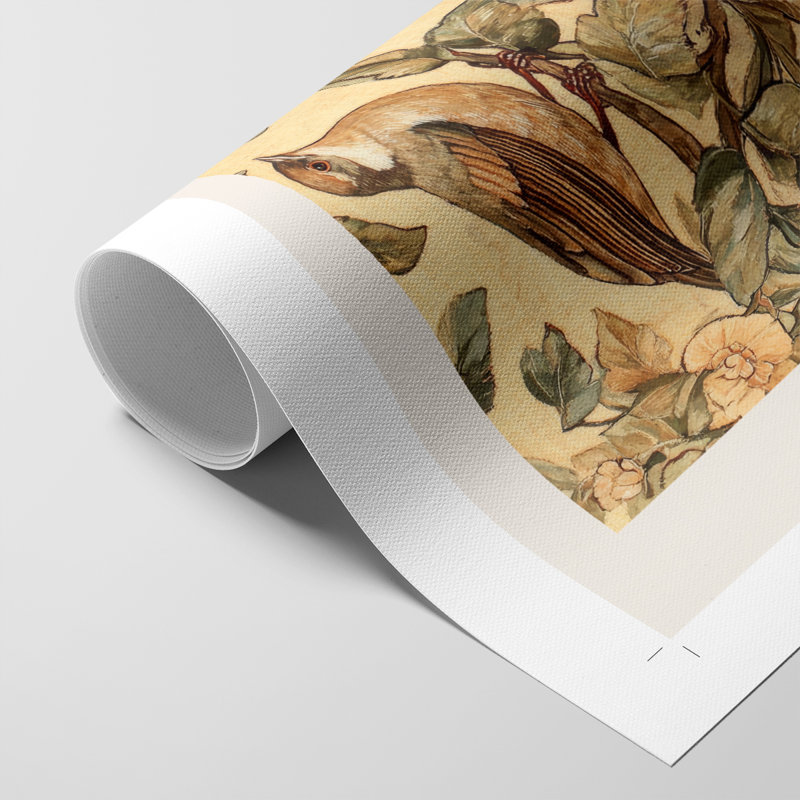 Série Cxxi de William Morris - Impression sur toile seulement - non encadrée, H 12 po x l 8 po