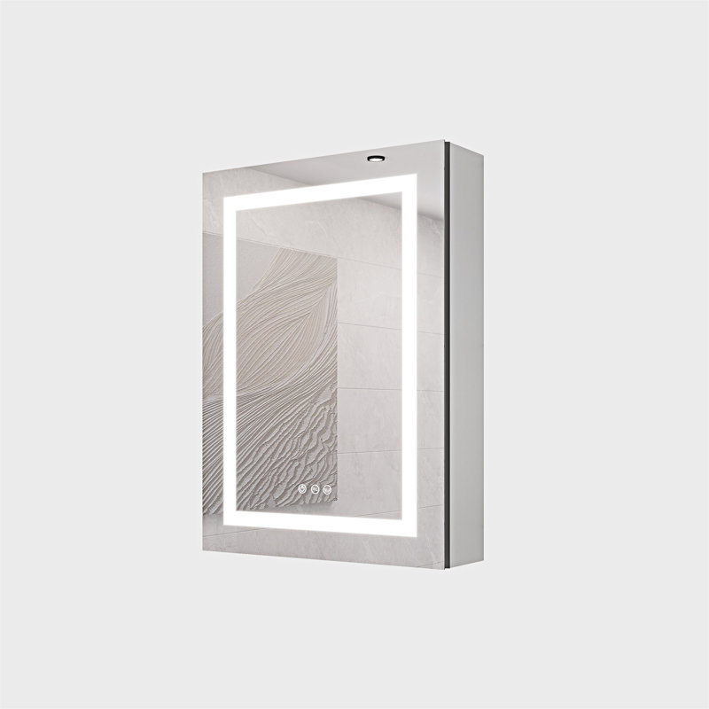 Armoire à pharmacie à DEL avec miroir de salle de bain