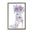 Toile flottante à motif floral avec bouquet de talons par Melissa Wang