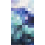 Pixelized Landscape - Modern Shapes, reproduction encadrée-960486706