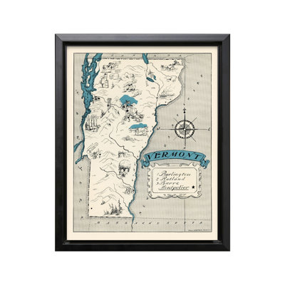Vermont Pictorial Map