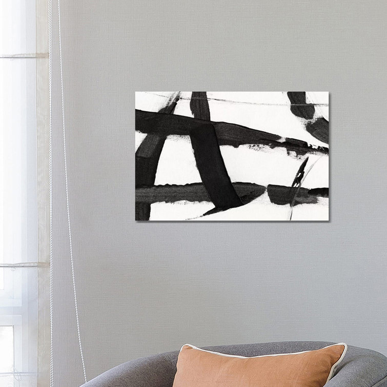 Obsidian Harmony II by Tim Otoole - Wrapped Canvas Painting