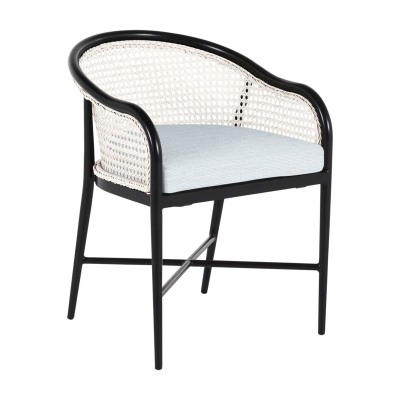 Havana Arm Chair, Chalk, No Welt, Paper Sky