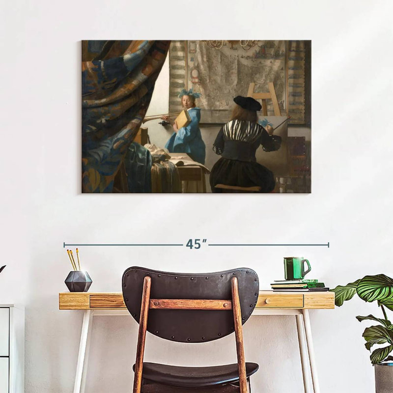Senne, l'art de peindre, H 26 po x l 39 po