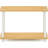 2-Tier No Tools Tube Shelf And End Table With Simple Stylish Design, Easy 5-Minute Assembly, Sturdy And Functional For Any Room