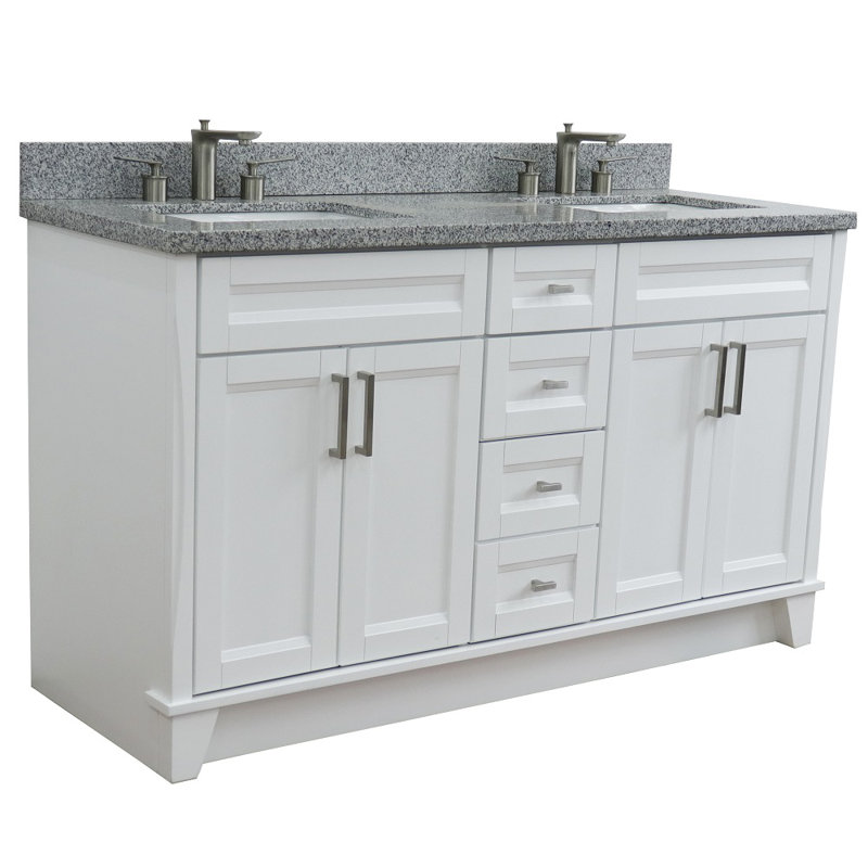 Ensemble de meuble-lavabo double 61 po Muskota