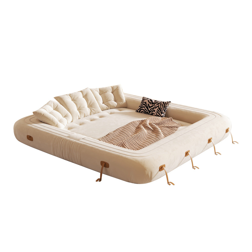 Anchondo Foldable Velvet Sleeper Upholstered Sofa Bed,Convertible Couch