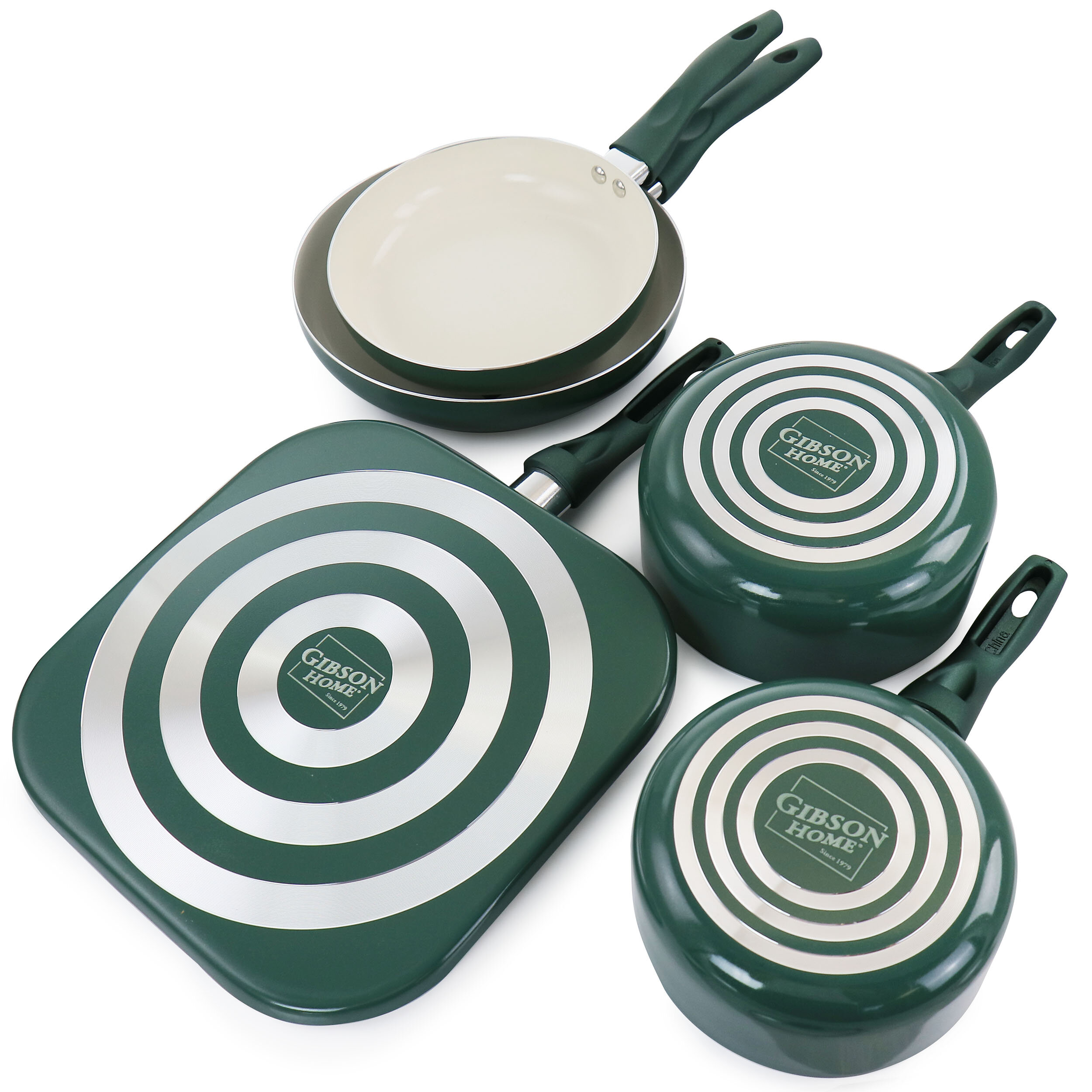 Tramontina 11-Piece Nonstick Porcelain Enamel Cookware Set