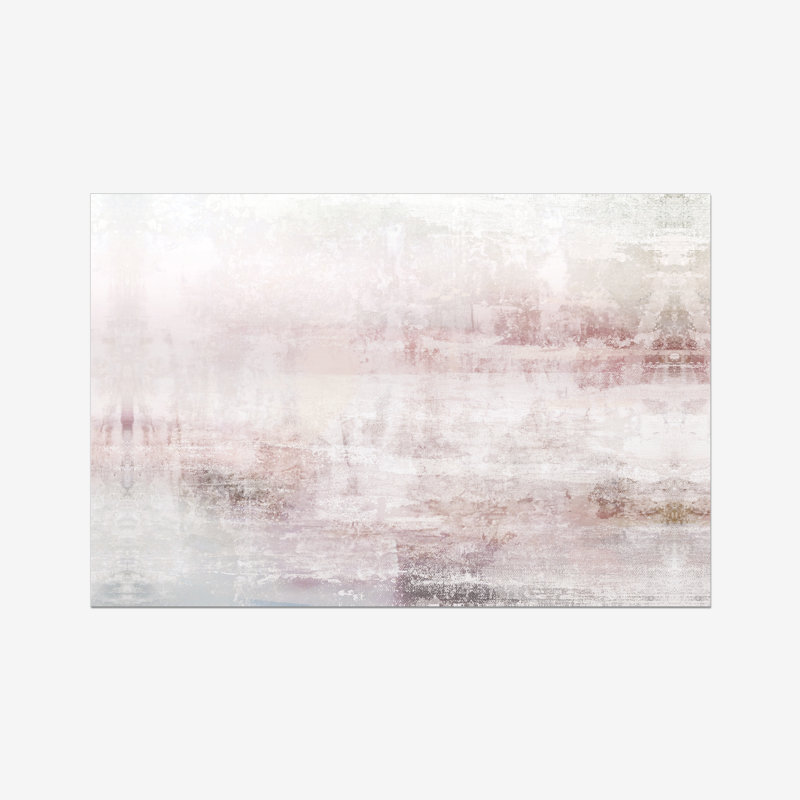 Merlot Blush Abstract - Painting Print, Paper Print, 30cm H x 46cm W x 0.17cm D