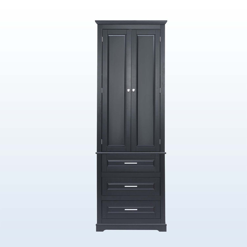 Mensaidas Storage Bookcase, Black