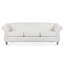 Canapé Chesterfield à accoudoirs roulés 3 places 84,65 po