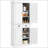 72.5" Kitchen Pantry Cabinet