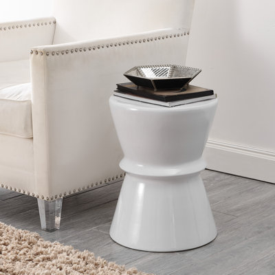 Jande Ceramic Accent Stool