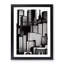 Monochrome City Skyline - Wall Art-253258805-253258807