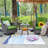 Tapan Wicker 2 - Person Patio Conversation Set with Cushions-1304791591