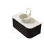 Meuble-lavabo mural 36 po avec lavabo mural Dina-102285105