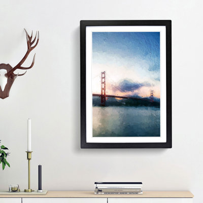 Golden Gate Bridge - Picture Frame Painting Print