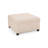 Upholstered Tufted Fabric Storage Ottoman, Wheat-125031168