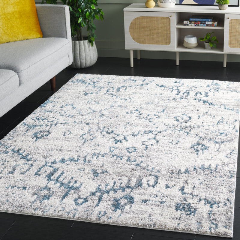 Tapis abstrait Eres Performance, Rectangulaire 8 pi x 10 pi