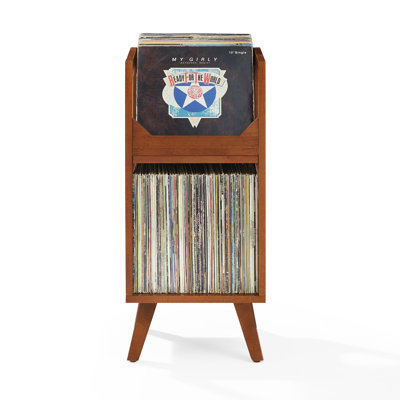 Zayne Small Record Storage Stand by George Oliver
