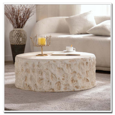 Table basse ronde Mgo Vintage