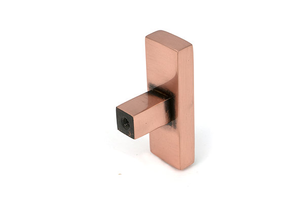 Scully T-Bar Handle Pull, Polished Bronze