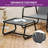 Patio Lounge Chair And Ottoman
