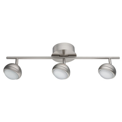 Aleida 4.25'' 3 -Light Fixed Track Track Kit with Dimmable and Adjustable Head