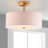 Jaida Fabric Semi Flush Mount-1808916308