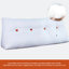 Lit à dossier assis en velours côtelé confortable, tête de lit, coussin de lecture, dossier triangulaire, compression-99222266-99222253